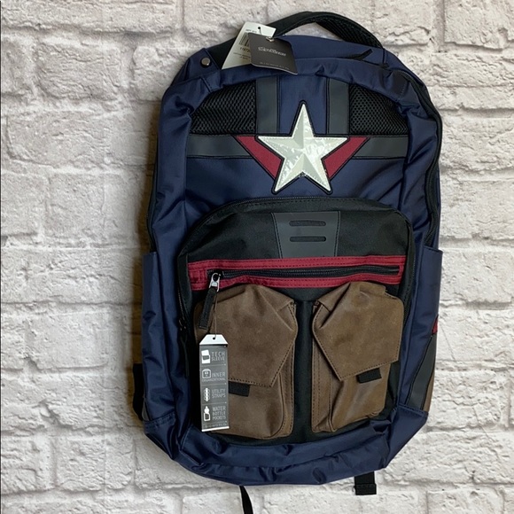 marvel captain america backpack